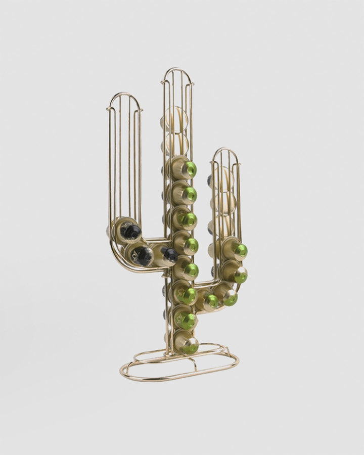Coffee Cup Holder Cactus - Gold plated Additional 2