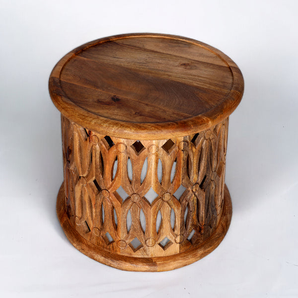Costner Mango Wood Side Table