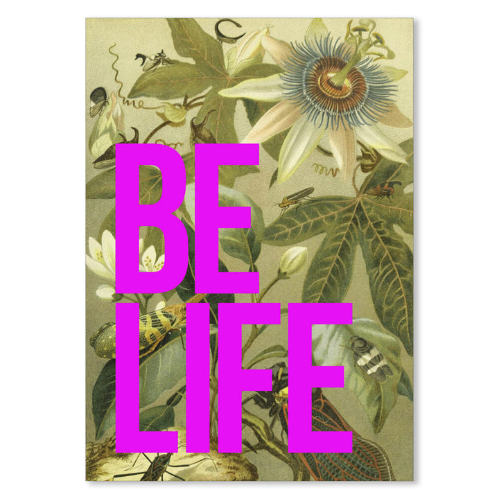 Be Life Vintage Art Print Additional 2