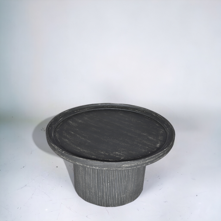 Paul Mango Wood Coffee Table - Grey Additional 3