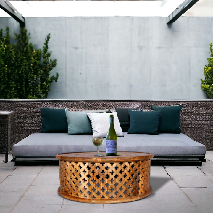 Petal Mango Wood Coffee Table Additional 2