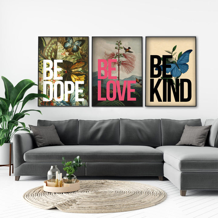 Be Pure Vintage Art Print Additional 9