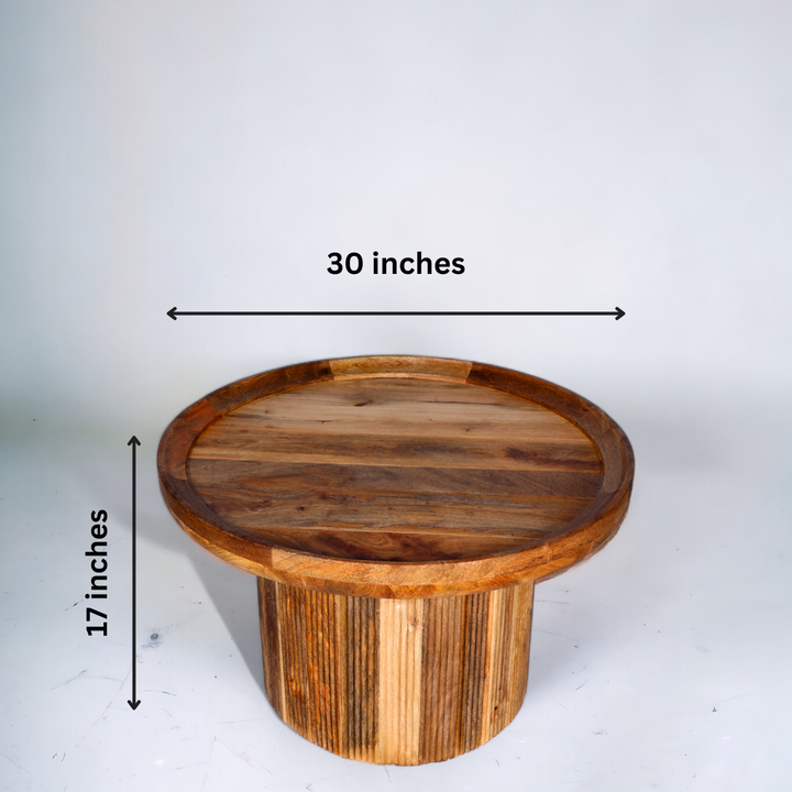 Paul Mango Wood Coffee Table Additional 4