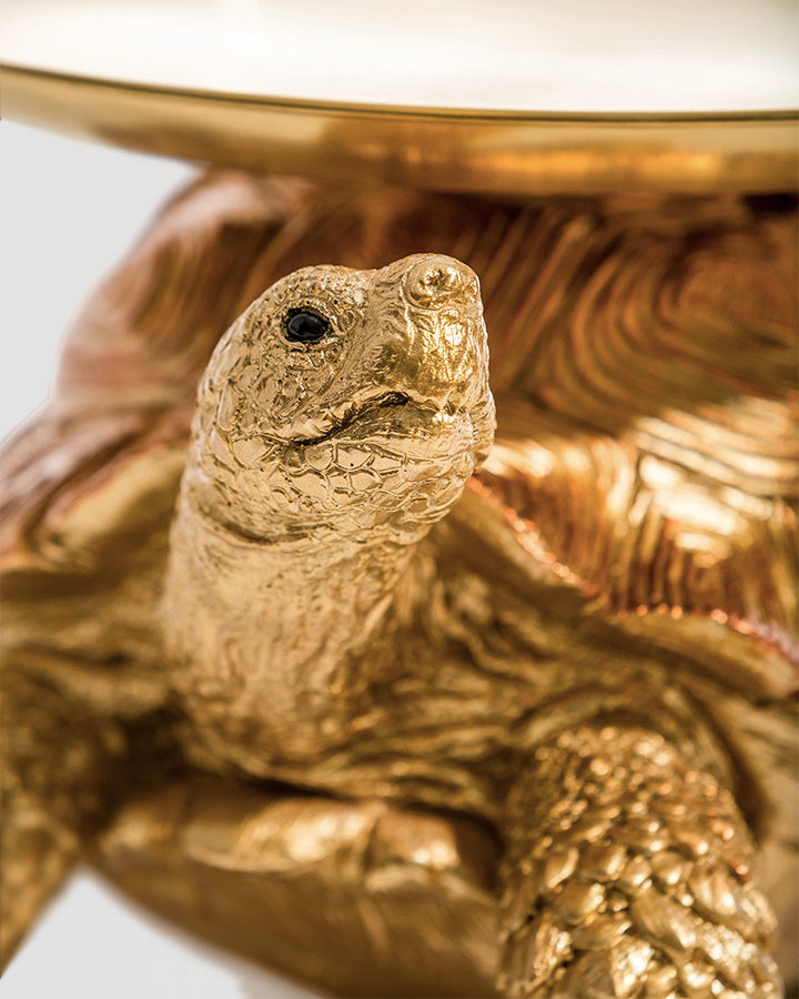Gold & Bronze Tortoise w/ Gold Tray Additional 2