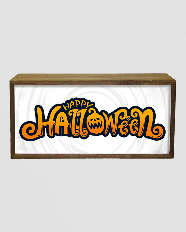 Light Box Home Happy Halloween