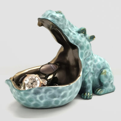Hungry Hippo Desk Tidy – Quirky Storage for Keys, Pens and Chaos