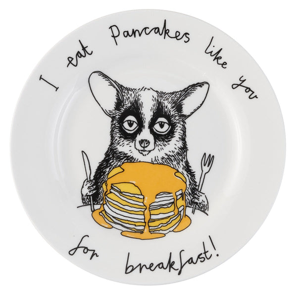 I Eat Pancakes Like You for Breakfast Side Plate