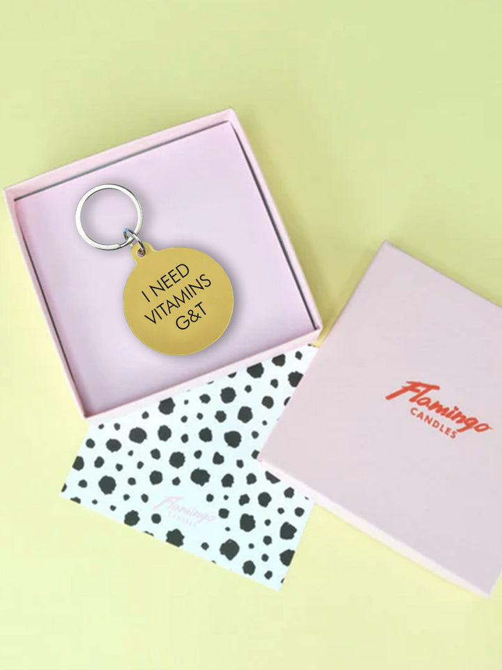 I Need Vitamins G&T Keytag Additional 4