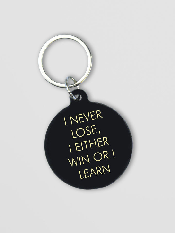 I Never Lose, I Either Win or I Learn Keytag Additional 1