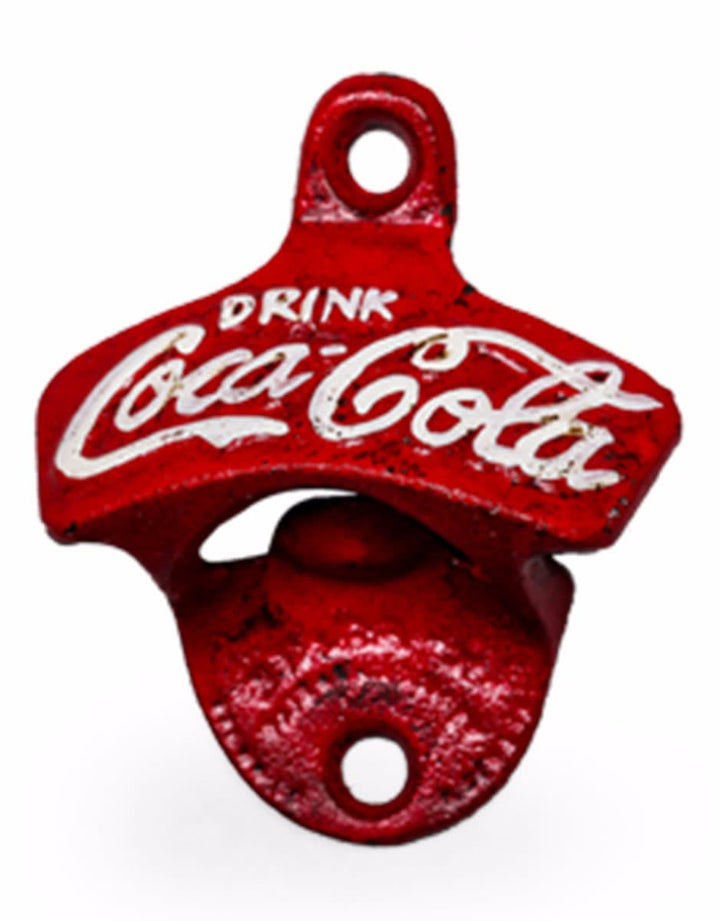 Iron Antique Classic Red Wall Mounted Bottle Opener (to be bought in qtys of 5)