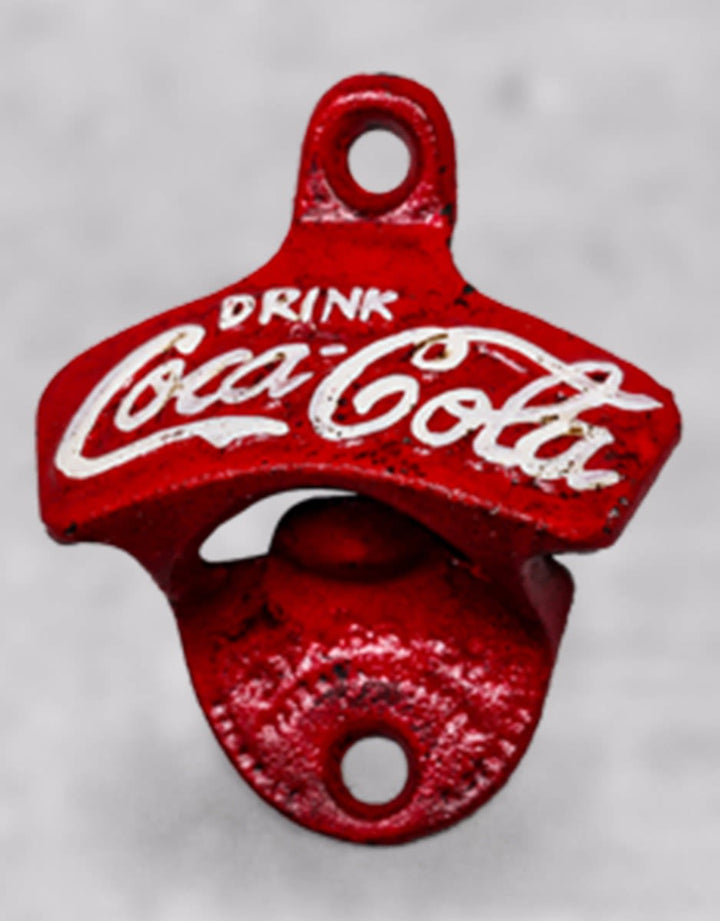 Iron Antique Classic Red Wall Mounted Bottle Opener (to be bought in qtys of 5)