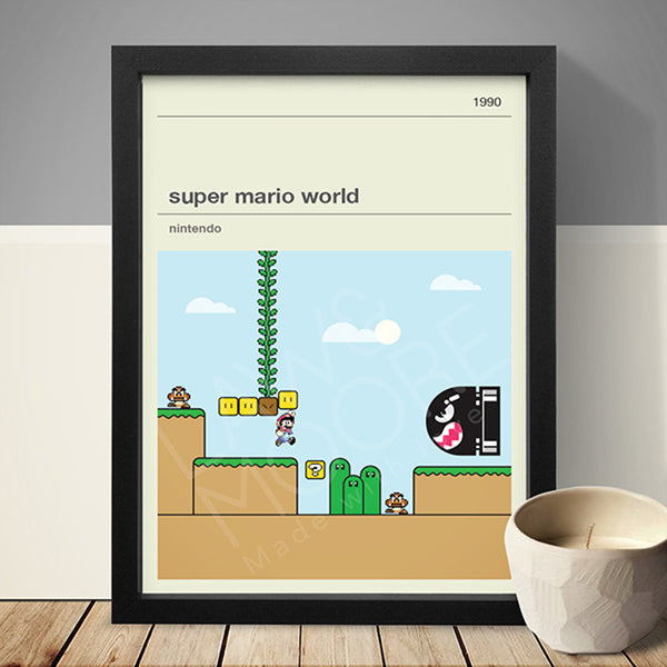 Super Mario World Art Print