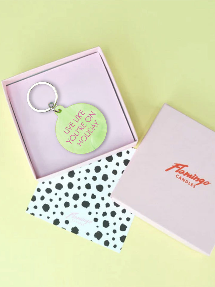 Live Like You're On Holiday Keytag Additional 4