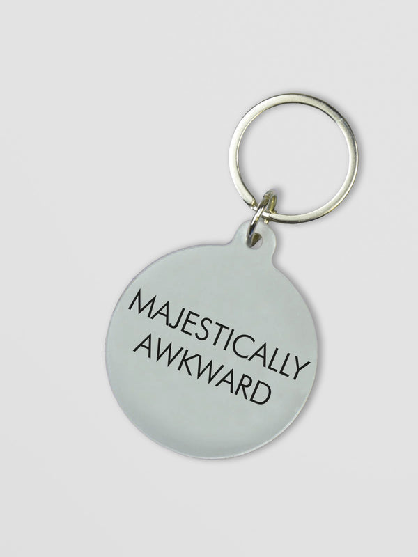 Funny Acrylic Keyring - Majestically Awkward Design