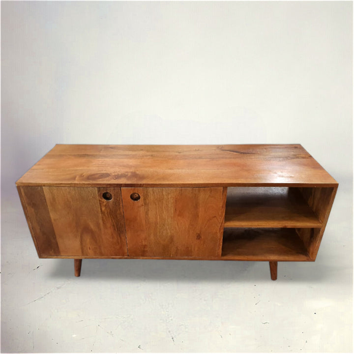 Tundra Mango Wood Media Cabinet Additional 5