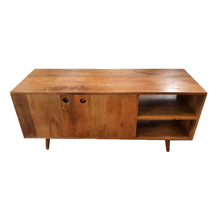 Tundra Mango Wood Media Cabinet Additional 2