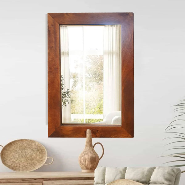 Tundra Mango Wood Wall Mirror