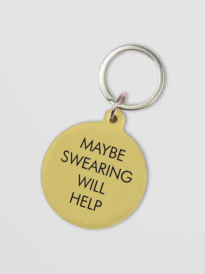 Maybe Swearing Will Help Keytag Additional 1