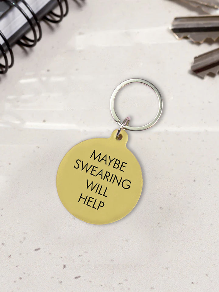Maybe Swearing Will Help Keytag Additional 2