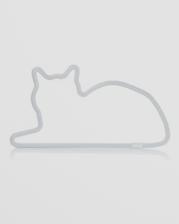 Feline Fine Neon Table Light