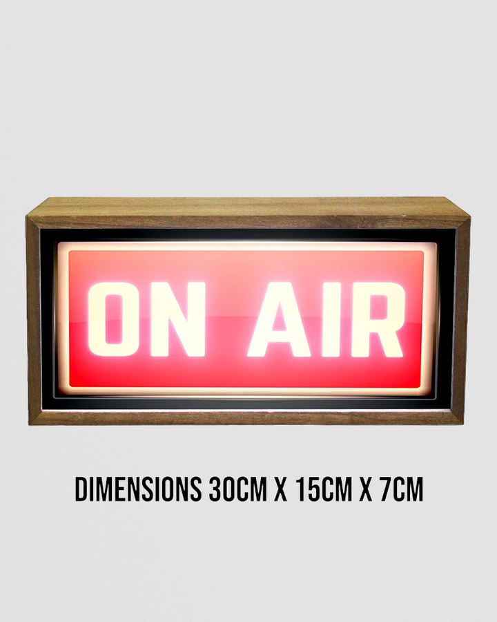 Light Box On Air Studio Sign Additional 3