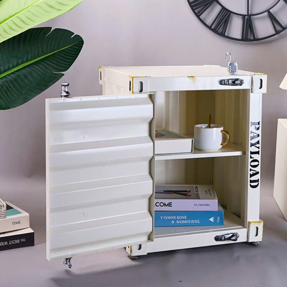 Retro Container Side Table (Green) - Red Candy