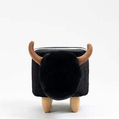 The Belted Cow Animal Footstool