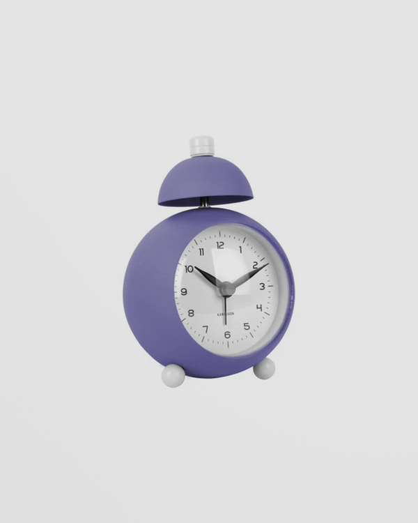 Alarm Clock Chaplin - Bright purple