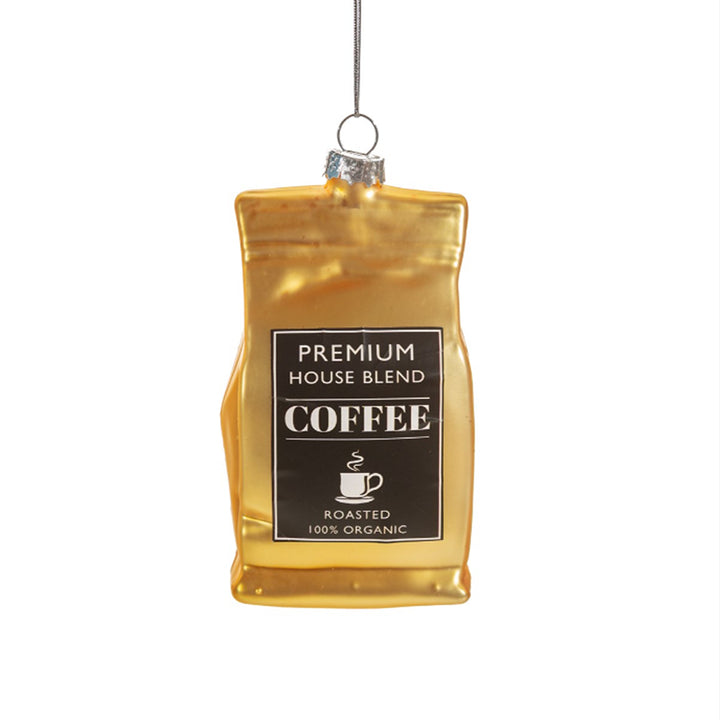 Premium Gold Coffee Bauble [D] Additional 1