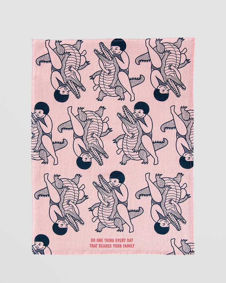 Scares Your Family Tea Towel Additional 2