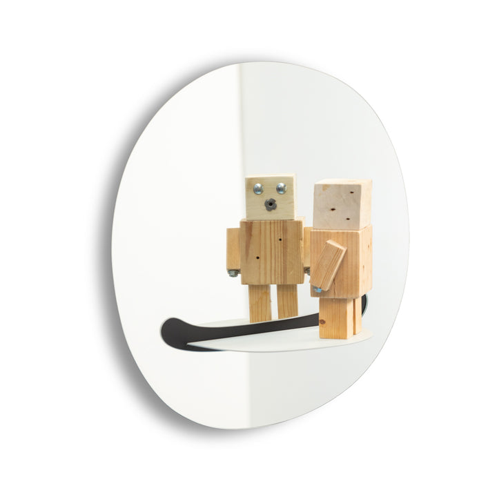 Smiling Mirror - Light Grey Additional 3