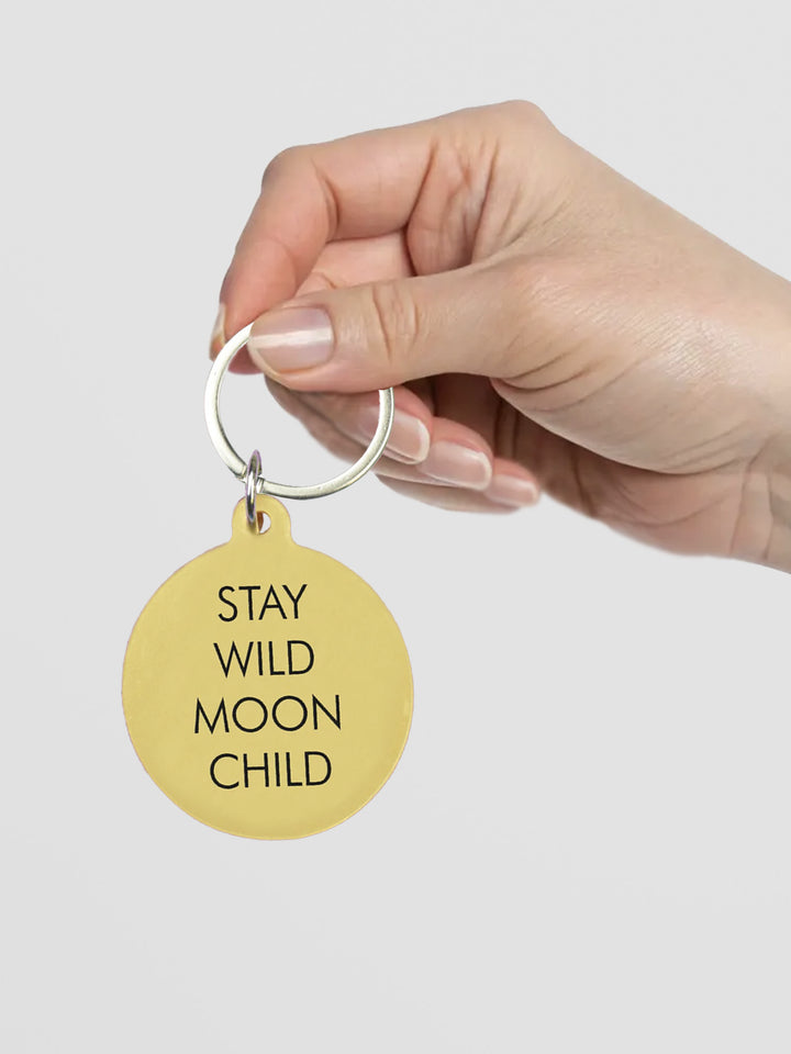 Stay Wild Moon Child Keytag Additional 3