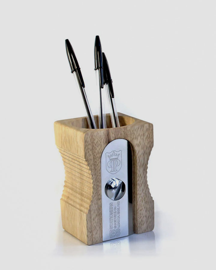 Sharpener Desk Tidy - Dark Wood Additional 9
