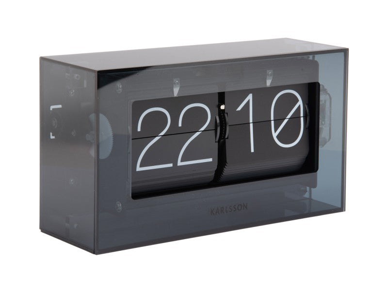 Table clock Boxed Flip - Black - Redcandy – Red Candy