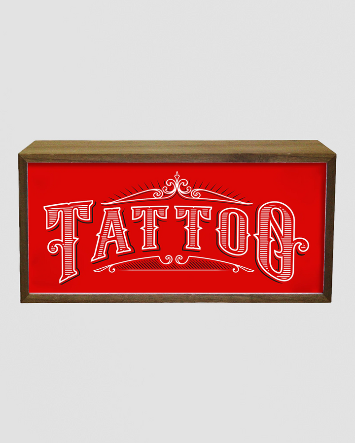 Light Box Tattoo Parlour Sign Additional 1