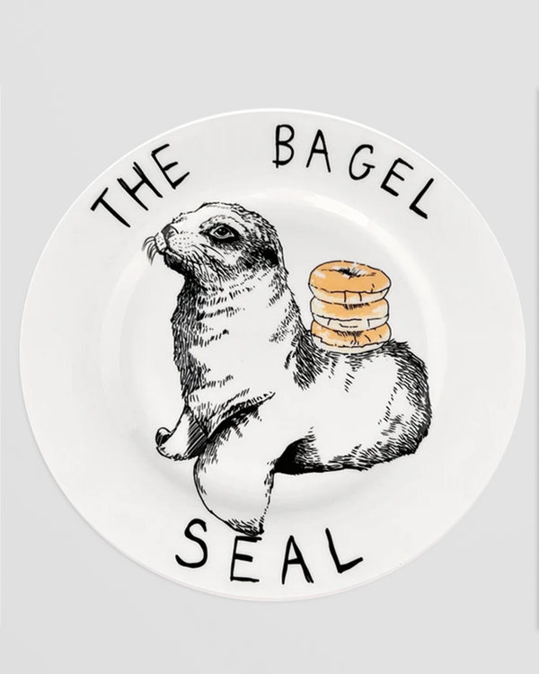 The Bagel Seal Side Plate