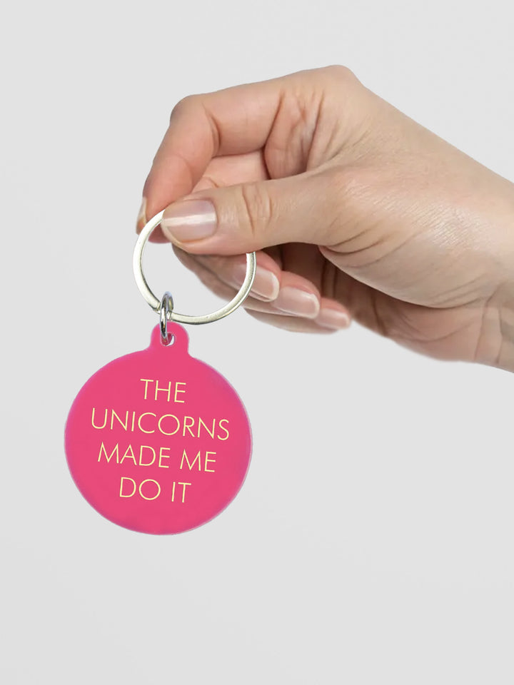 The Unicorns Made Me Do It Keytag Additional 3