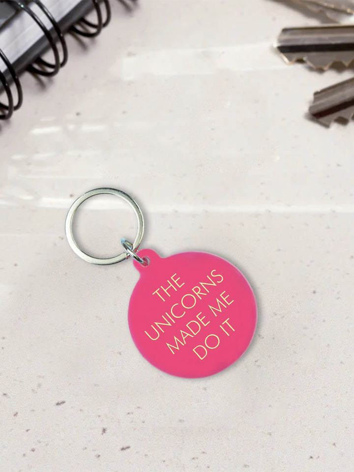 The Unicorns Made Me Do It Keytag Additional 2
