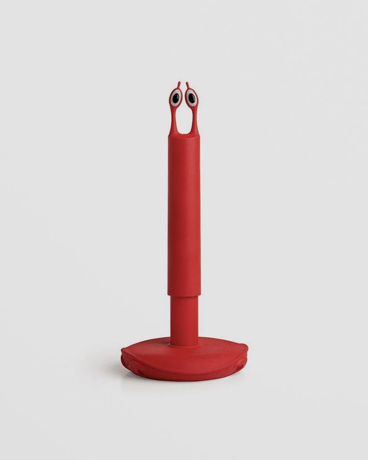 Crab Paper Towel Holder - Quirky Red Kitchen Roll Stand Additional 3