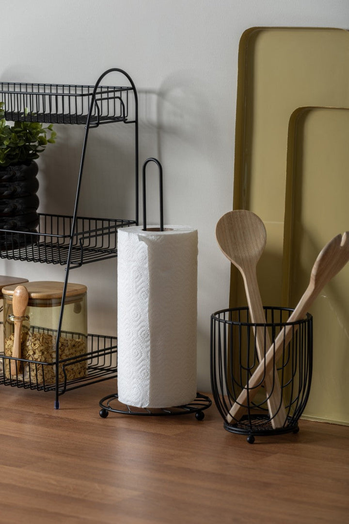 Utensil Holder Wired - Black Additional 3