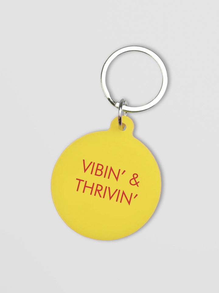 Vibin' & Thrivin' Keytag Additional 1