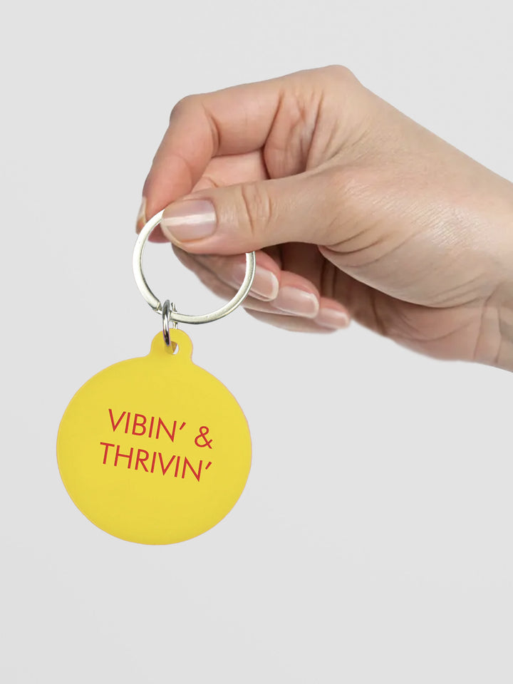 Vibin' & Thrivin' Keytag Additional 3