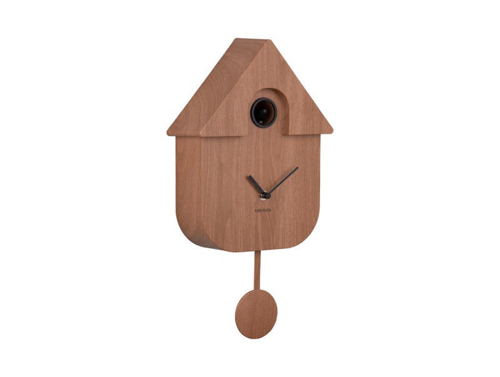 Wall Clock Modern Cuckoo - Dark wood Additional 6