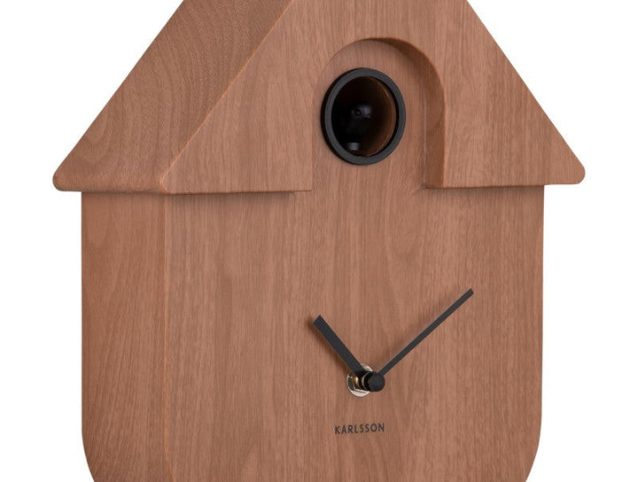 Wall Clock Modern Cuckoo - Dark wood Additional 7