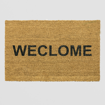 Welcome Funny Doormat – A Cheeky Hello for Your Doorstep