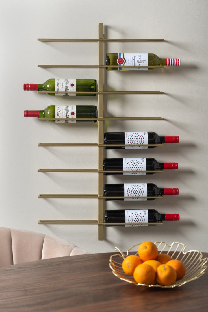 Wine Rack Dual - Gold painted Additional 1