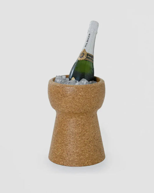 Giant Champagne Cork Ice Bucket – Red Candy