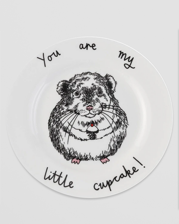 You are My Little Cupcake Side Plate