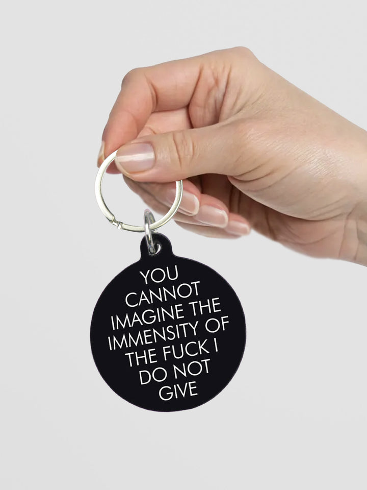 You Cannot Imagine the Immensity Keytag Additional 3