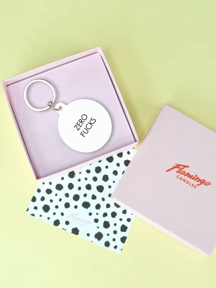 Zero Fucks Keytag Additional 4